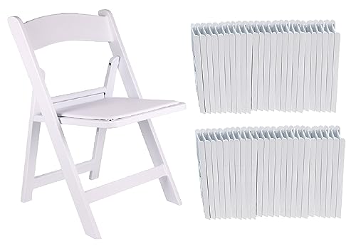 BTEXPERT Set of 4, Resin Folding Chair Vinyl Padded Seat Indoor Outdoor Lightweight Set for Home Event Party Picnic Kitchen Dining Church School Weddings - Image 29