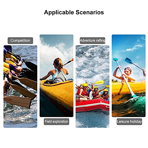 2Pcs Telescopic Kayak Paddle Rafting Boat Paddle Canoe Oars Plastic Aluminum Alloy Boat Oars - Image 18