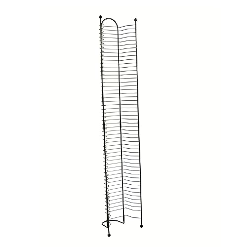 Atlantic Nestable 32 Blu-Ray Rack – Space Saving Modern Design, Durable Steel Construction PN63712046 in Black - Image 2
