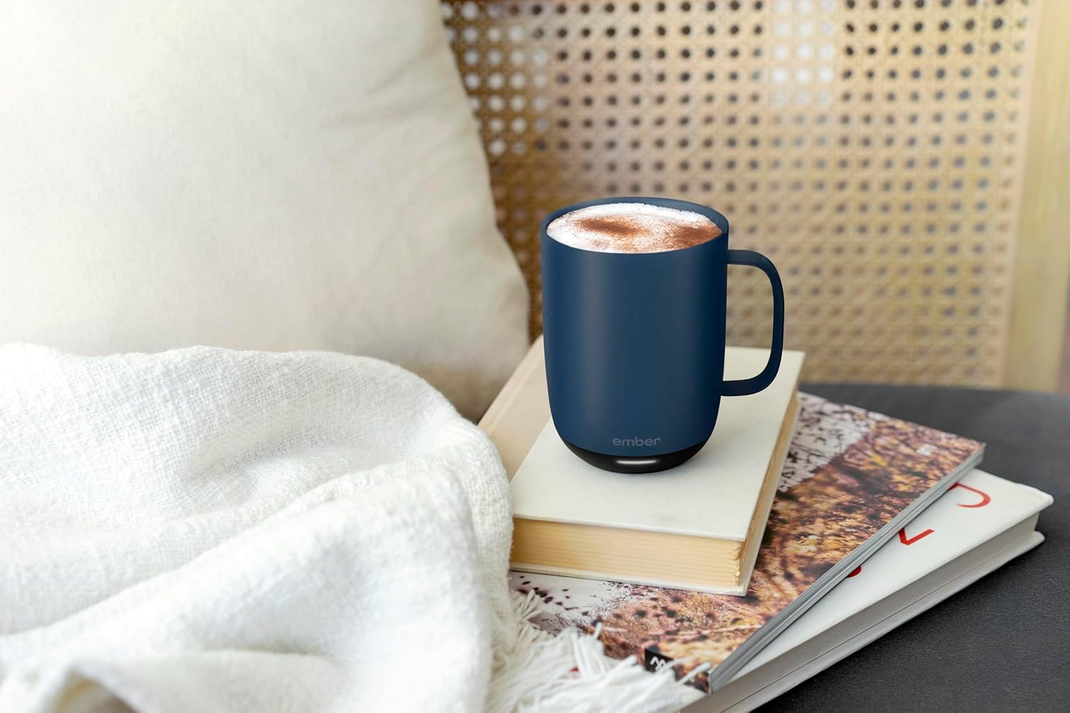 Ember Temperature Control Smart Mug 2, 14 Oz, App-Controlled Heated Coffee Mug with 80 Min Battery Life and Improved Design, White - Image 61