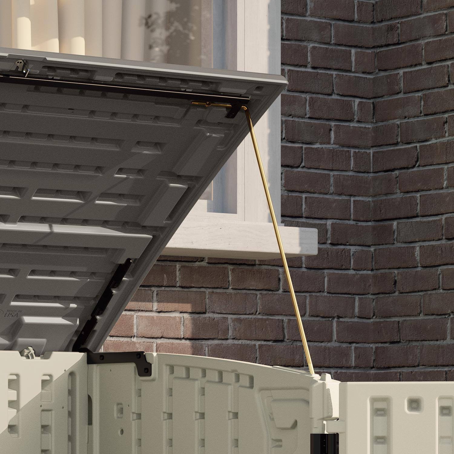 Suncast BMS2500 34 Cuft. Horizontal Storage Shed - Image 3