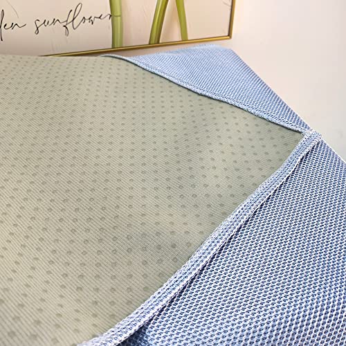 Bedside Tablecloth Nightstand Runner Dust Cover, Tech-Cloth Shine Mesh Table Cloth, Fashion Modern Small Table Runner for End, Side, Night Stand, Dresser, Furniture (Gold,15.7??35.4 Inch) - Image 6