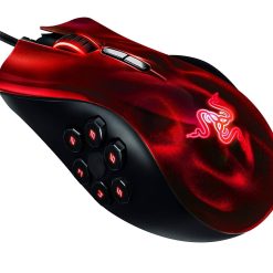 Razer Naga Hex Moba PC Gaming Mouse – Red