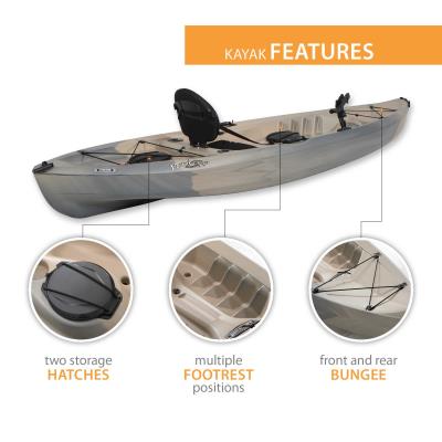 Lifetime Tamarack Angler 100 Fishing Kayak 442 - Image 6