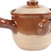 Traditional Chinese Medicine Casserole Retro Skillet Pottery Clay Chinese Medicine Pot Pitcher Teapot Stew Pot Ramen Gift,001,25x19cm (1 22×17.5cm)