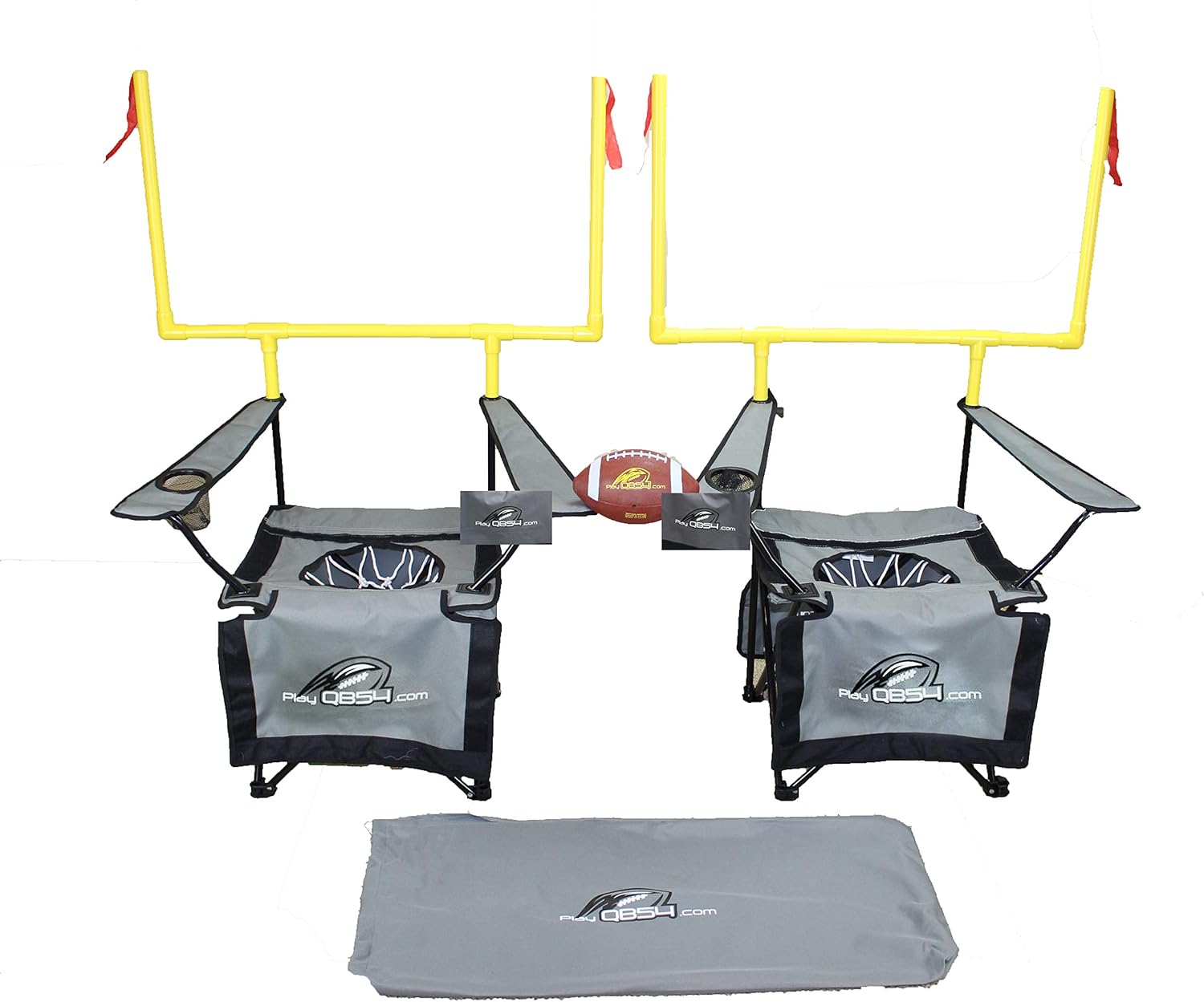 QB54 – The Ultimate Football Yard Game Set, Outdoor Football Toss for Tailgating, Backyard, Beach, Park, Tournaments, Sports Training, Score Touchdowns, Kick Field Goals - Image 5