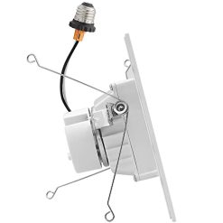 Alternative view of Maxxima 4 in. 5 CCT Retrofit Recessed Square LED Downlight – 800 Lumens, Color Selectable 2700K-5000K (2700K/3000K/3500K/4000K/5000K), Dimmable, 90 CRI, Ideal for Kitchen, Bathroom, or Bedroom